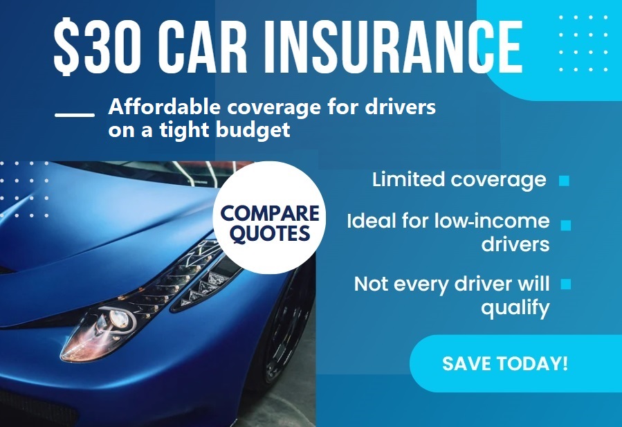 $30 car insurance