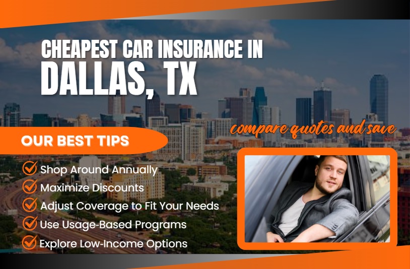 Cheapest Car Insurance in Dallas TX