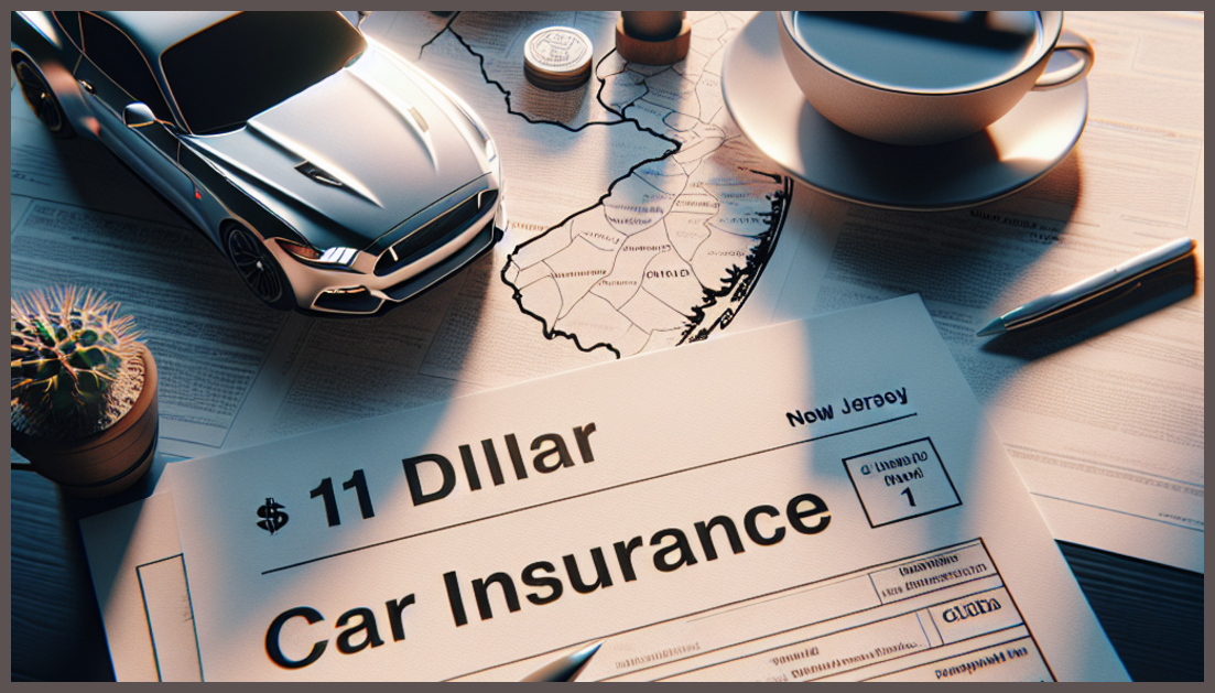 Symbolic representation of New Jersey car insurance coverage